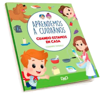 PACK 100 Unidades-Libro Aprendemos a Cuidarnos cuando estamos en casa