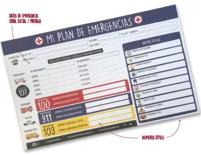 PACK x 10 unidades-Organizador de Emergencias - Imagen 2